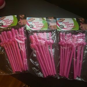 3 pack pe*is straws